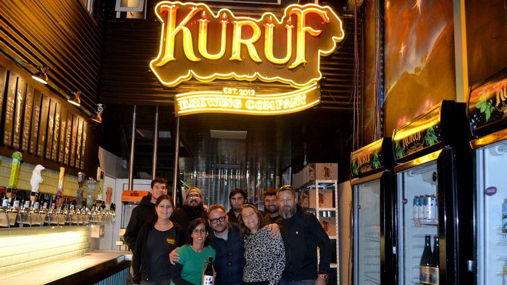 El equipo que ganó el mundial de las cervezas. El equipo que ganó el mundial de las cervezas.