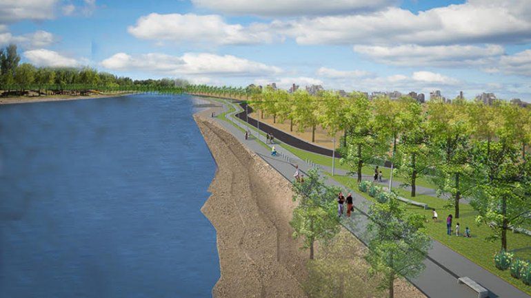 Comenzaron las obras para unir los tres balnearios municipales