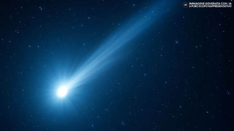 Lemmon, el cometa más brillante de 2025. Lemmon, el cometa más brillante de 2025.