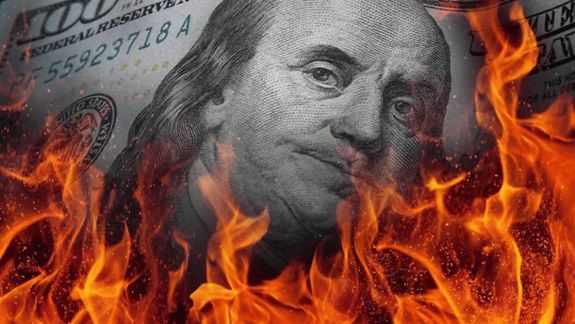 El dólar oficial se prende fuego y llega a su máximo valor.