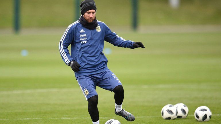 Con Messi Ok, la Selección se mide mañana ante España