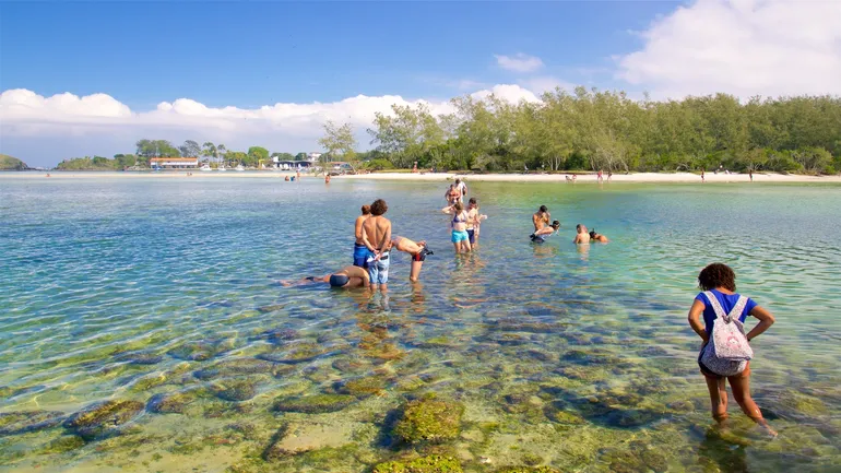 Cabo Frío se destaca por su agua cristalina y un poco más fría que otras playas de Brasil. Cabo Frío se destaca por su agua cristalina y un poco más fría que otras playas de Brasil.