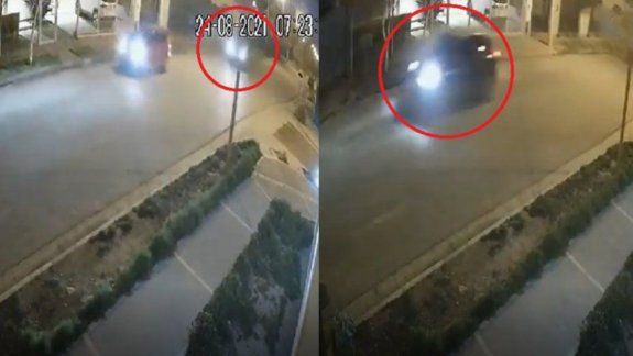 Mirá como roban un auto en pocos minutos
