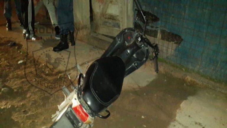 La moto robada fue secuestrada por efectivos de la Comisaría 5ª.