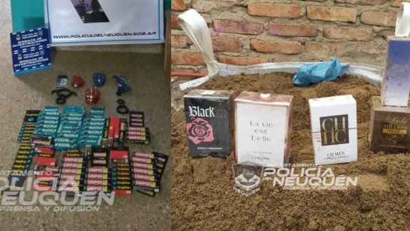 Ladrones roban desde pegamento hasta perfumes importados