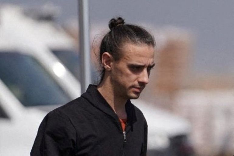 Ariel Cunio tras la liberación. Ariel Cunio tras la liberación. 