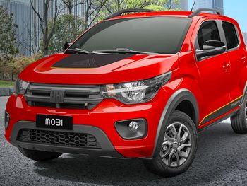 FIAT Mobi, un hatchback económico de uso urbano. Foto: Stellantis&nbsp;