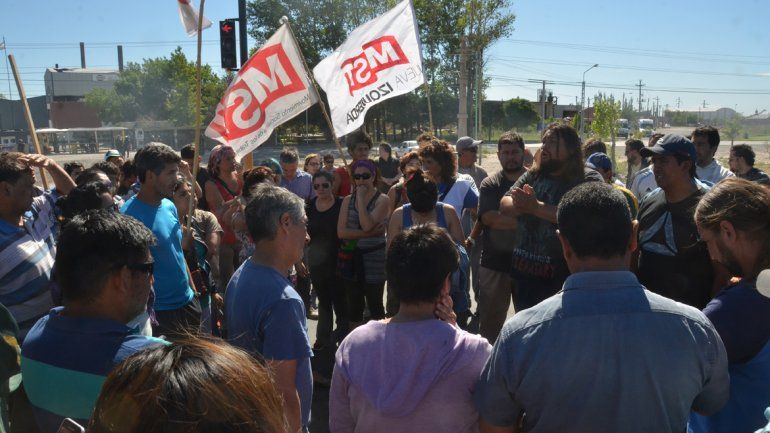 Harán un acampe durante el finde y una movilización