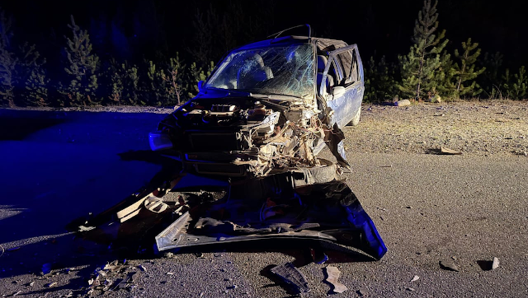 Impactante accidente en Ruta 40: un auto chocó contra un camión chileno