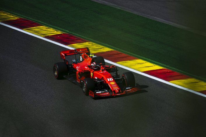 Charles Leclerc tuvo su domingo de gloria en Spa