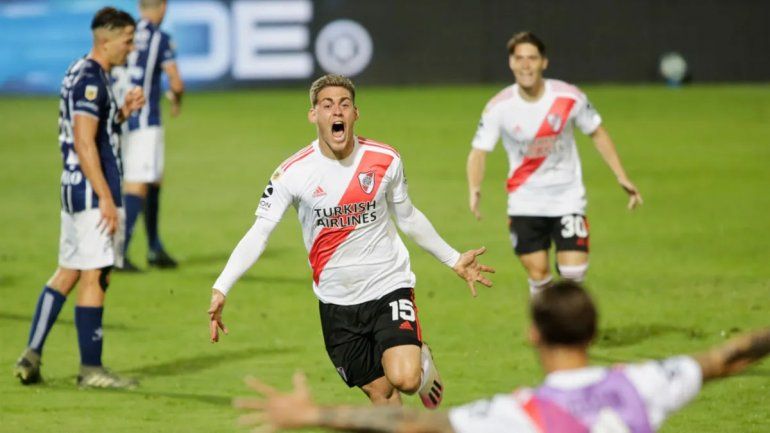 River, por una cabeza: el pibe Girotti entró y la metió y Bologna figura