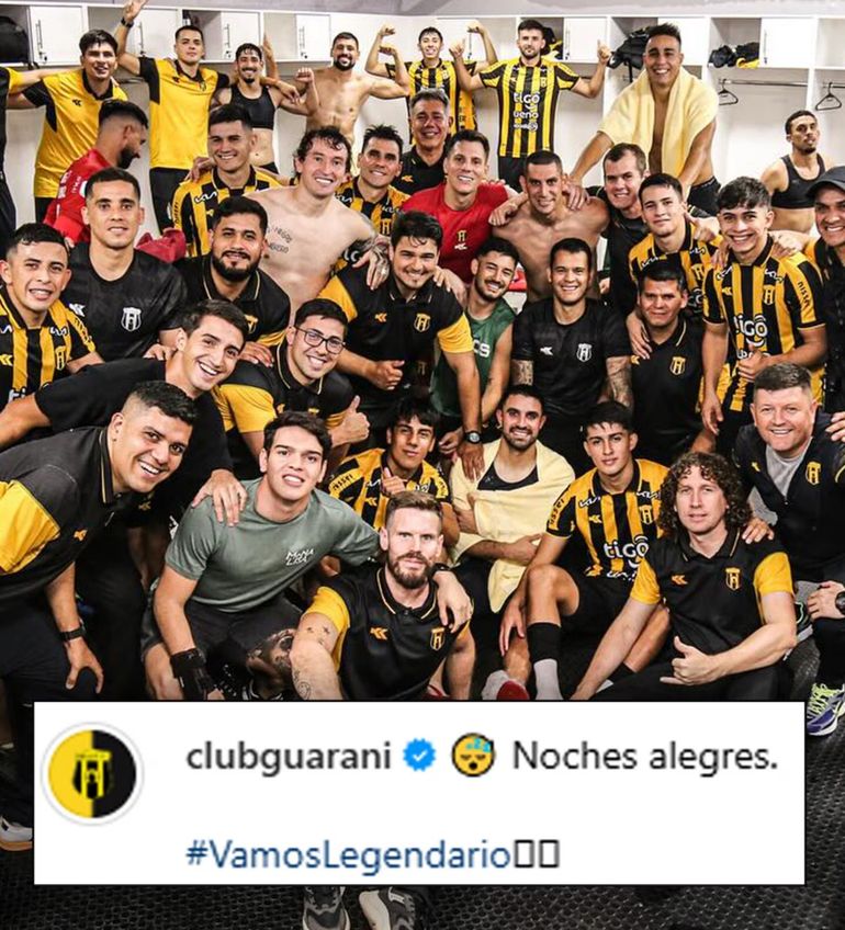 La burla de Guaraní contra Darío Benedetto La burla de Guaraní contra Darío Benedetto