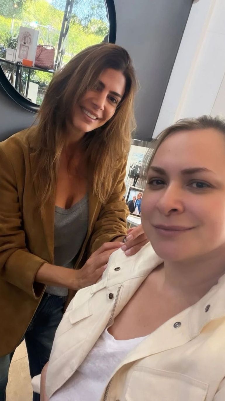 El look de la ex primera dama para sus uñas se basa en tonos traslúcidos.