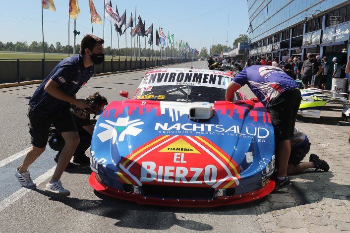 Lauti fue afectado por la baja adherencia en pista y tuvo que abandonar.&nbsp;