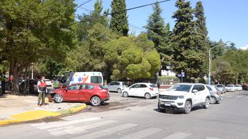 El accidente ocurrió en plena Avenida Argentina en la tarde del jueves / Foto