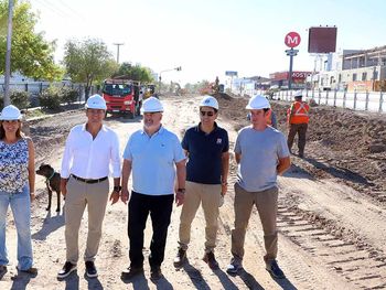 asi avanzan las obras en la avenida mosconi: esta semana licitan una nueva etapa en los puentes carreteros