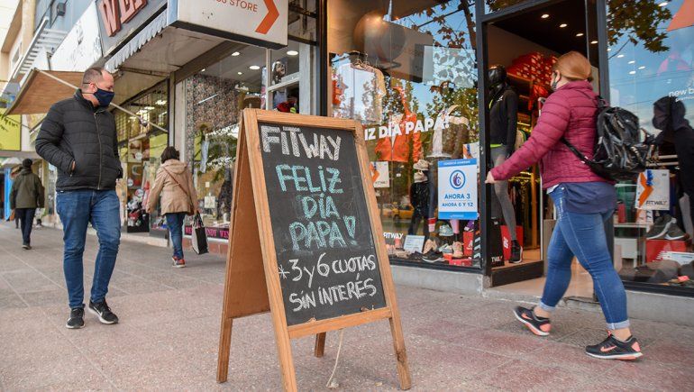 Los comercios venden un 60% menos para el Día del Padre