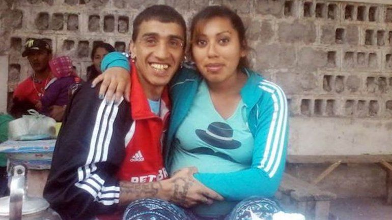 Herrera y su novia Andrea