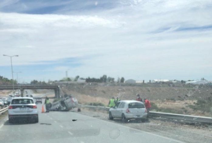 Ruta 7: dos personas hospitalizadas por accidentes viales