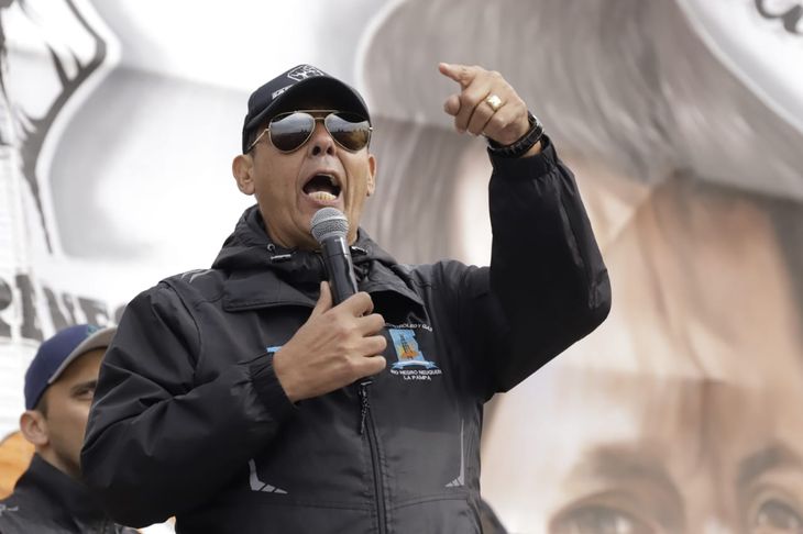 Marcelo Rucci advirtió que el conflicto por el yacimiento El Medanito se podría extender a toda la Cuenca Neuquina. Marcelo Rucci advirtió que el conflicto por el yacimiento El Medanito se podría extender a toda la Cuenca Neuquina.