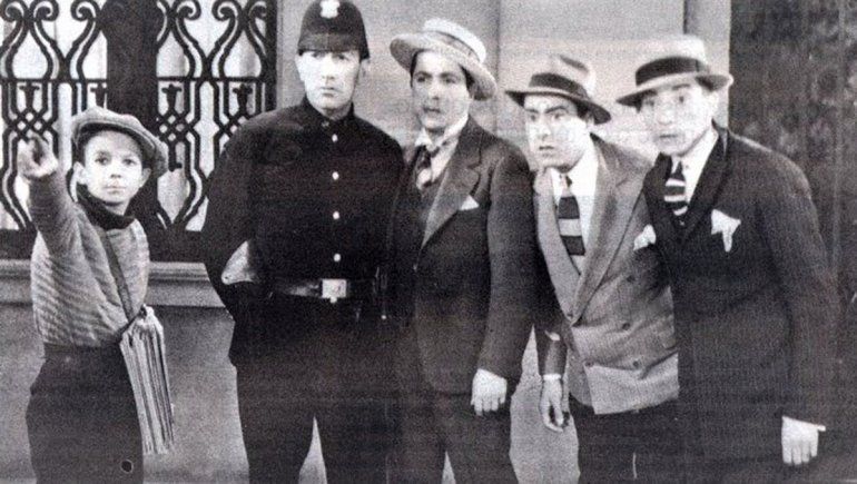 Piazzolla y Gardel, dos estrellas del tango.