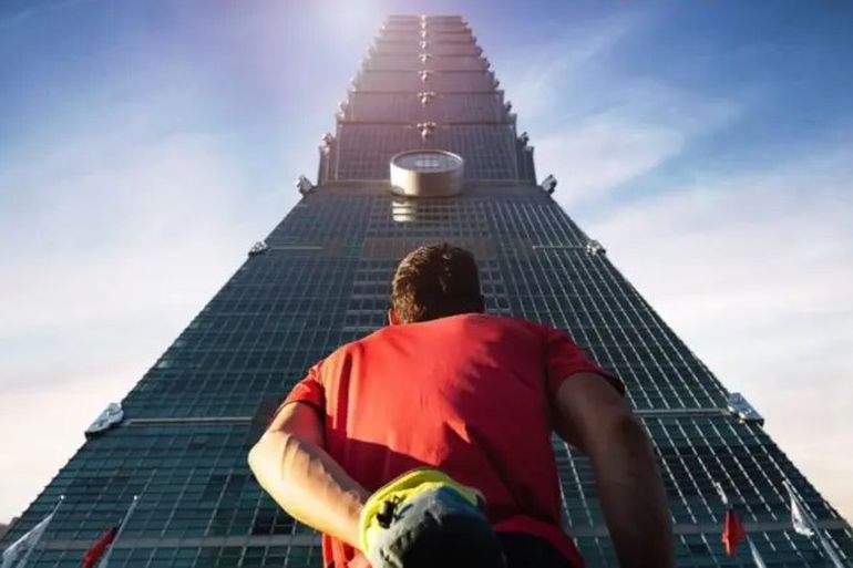 Hannold enfrentará a la torre Taipei 101 en Taiwan. Hannold enfrentará a la torre Taipei 101 en Taiwan.