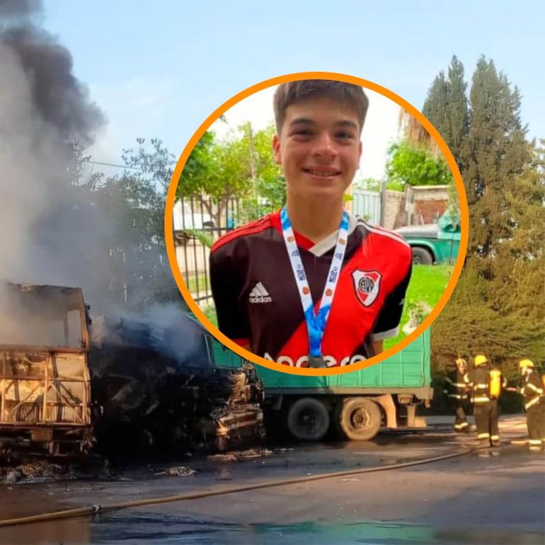 El chico que falleció tras el choque entre un micro y un camión