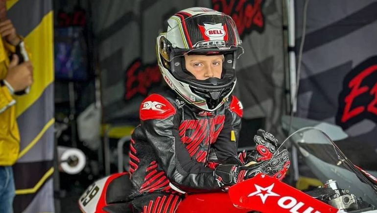 Brasil: murió Lorenzo, el nene de 9 años que se accidentó en un carrera de motos