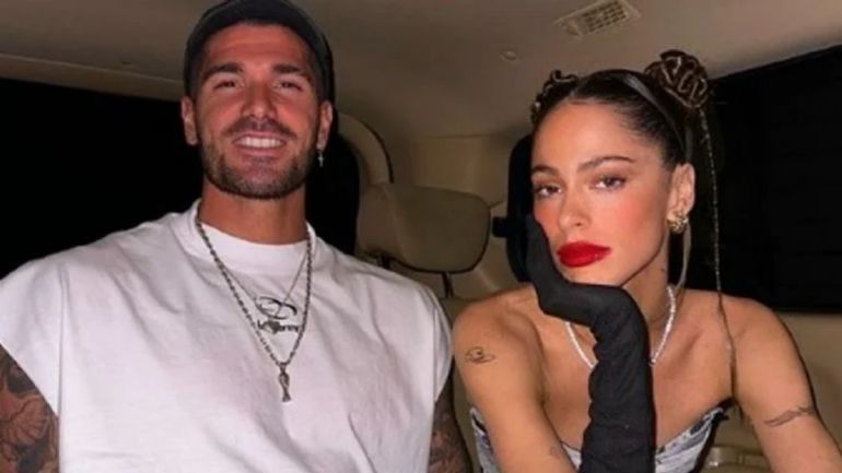 Rodrigo de Paul y Tini Stoessel Rodrigo de Paul y Tini Stoessel