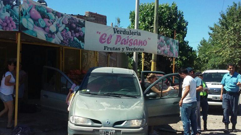 Accidente en Zeballos al 4800.