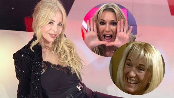 graciela alfano la mato con una foto a yanina latorre