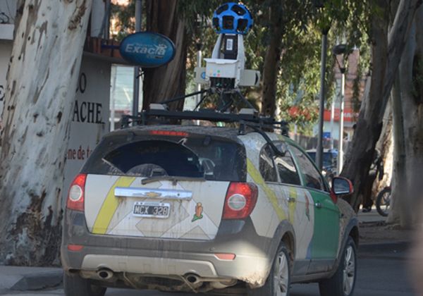 Los vehículos de Google, otra vez en Neuquén