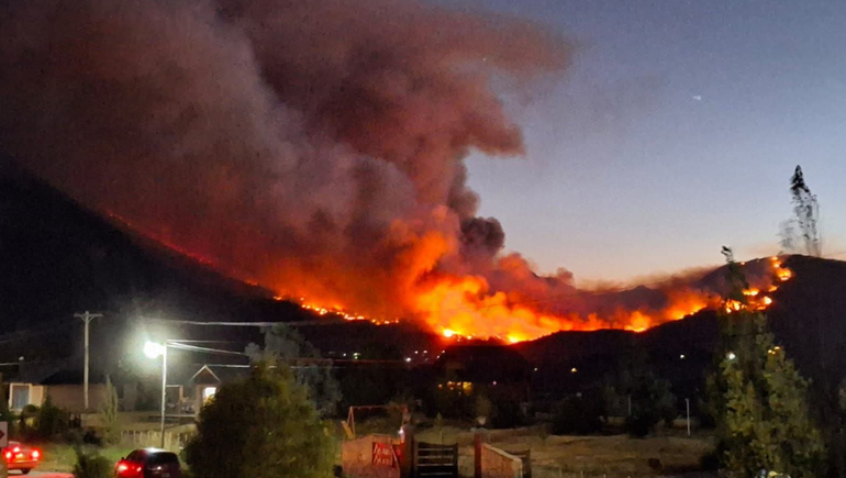 Epuyén fue una de las localidades de Chubut más afectadas por incendios. Epuyén fue una de las localidades de Chubut más afectadas por incendios.