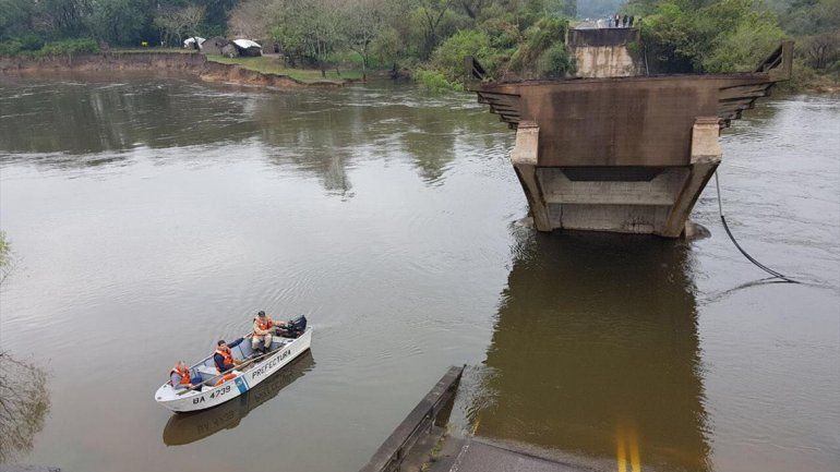 Era una pareja. La mujer fue rescatada