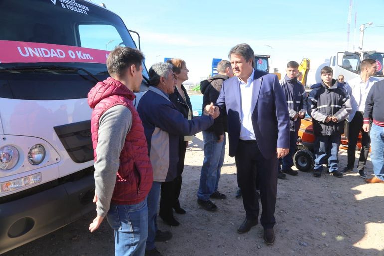 Inversión histórica: suman importante maquinaria para mejorar los servicios de Neuquén