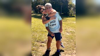 gianinna maradona y el emotivo mensaje a su hijo benjamin gianinna maradona y el emotivo mensaje a su hijo benjamin