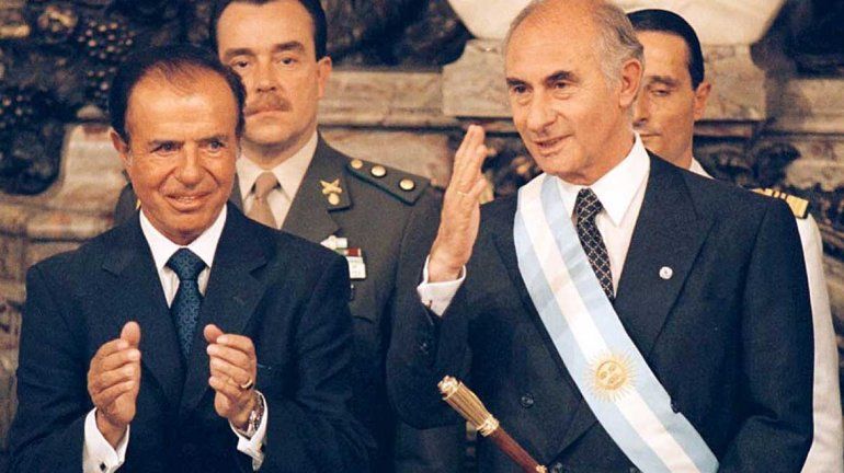 En campaña y de descanso: el paso de De la Rúa por Neuquén