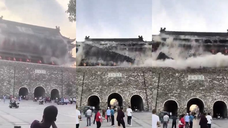 La Torre del Tambor de Fengyang, resistió guerras, desastres naturales y, principalmente, el paso de más de seis siglos.