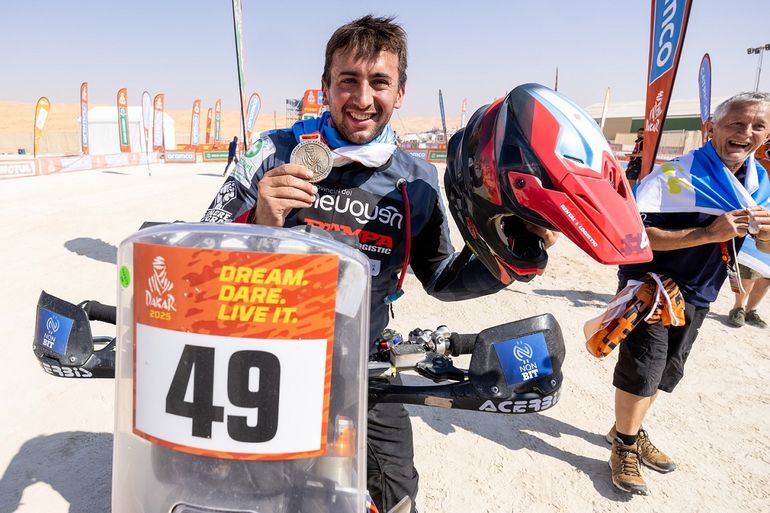 Santiago Rostan cerró otro Dakar histórico