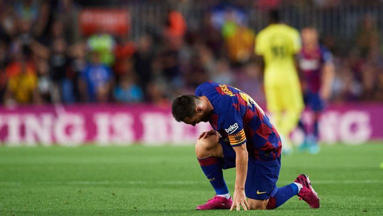 Otra vez Messi tiene preocupado a todo el mundo