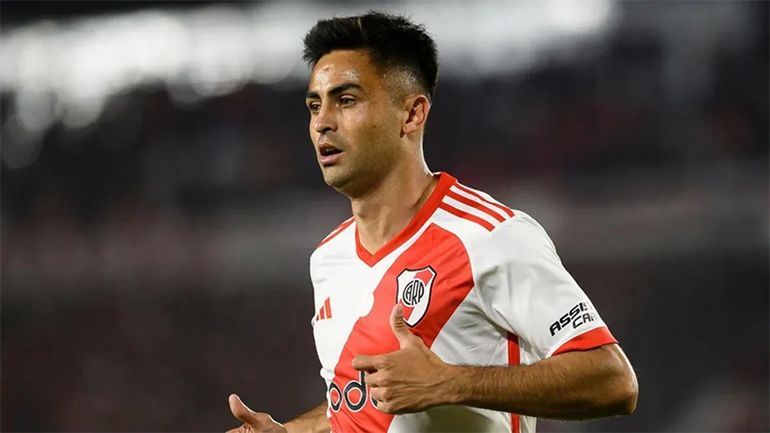 Manu Lanzini no logró mostrar su mejor cara en la vuelta de River Manu Lanzini no logró mostrar su mejor cara en la vuelta de River