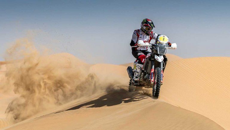 Franco Caimi se pierde el Dakar 2022