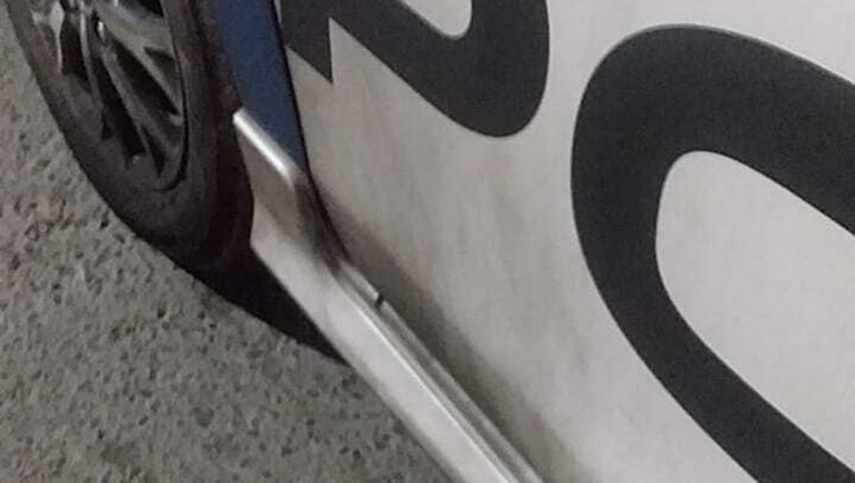 Intentó quemar un patrullero y terminó en el calabozo