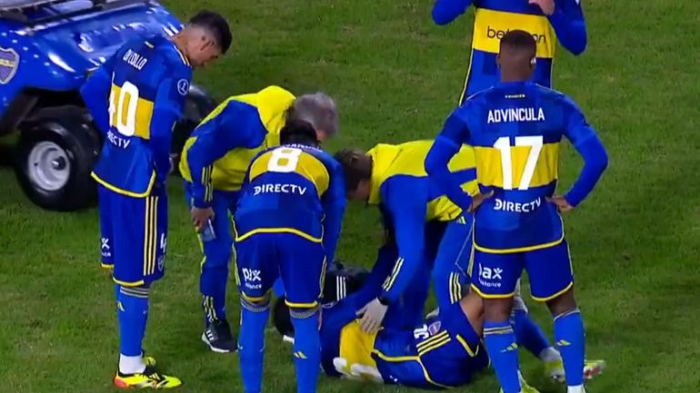 La fuerte lesión que preocupa a Boca La fuerte lesión que preocupa a Boca