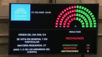 Rechazo a Ficha Limpia: cómo votaron los senadores de Neuquén y Río Negro
