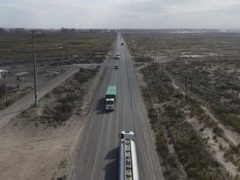 La ruta 69, puerta de entrada a Vaca Muerta. Foto: Gobierno de Río Negro.