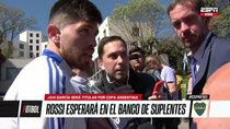 rossi rompio el silencio tras de perder la titularidad en boca rossi rompio el silencio tras de perder la titularidad en boca