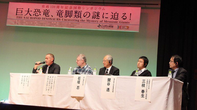 Neuquén, presente en simposio sobre dinos en Japón