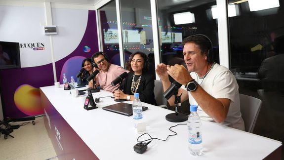 Mariano Gaido se animó a cantar y planteó una meta muy optimista para la Fiesta de la Confluencia