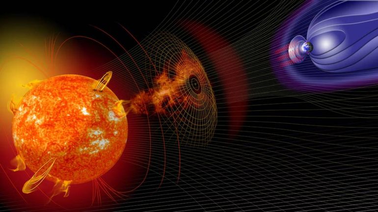La tormenta solar podría tener efectos en la Tierra y en Argentina.